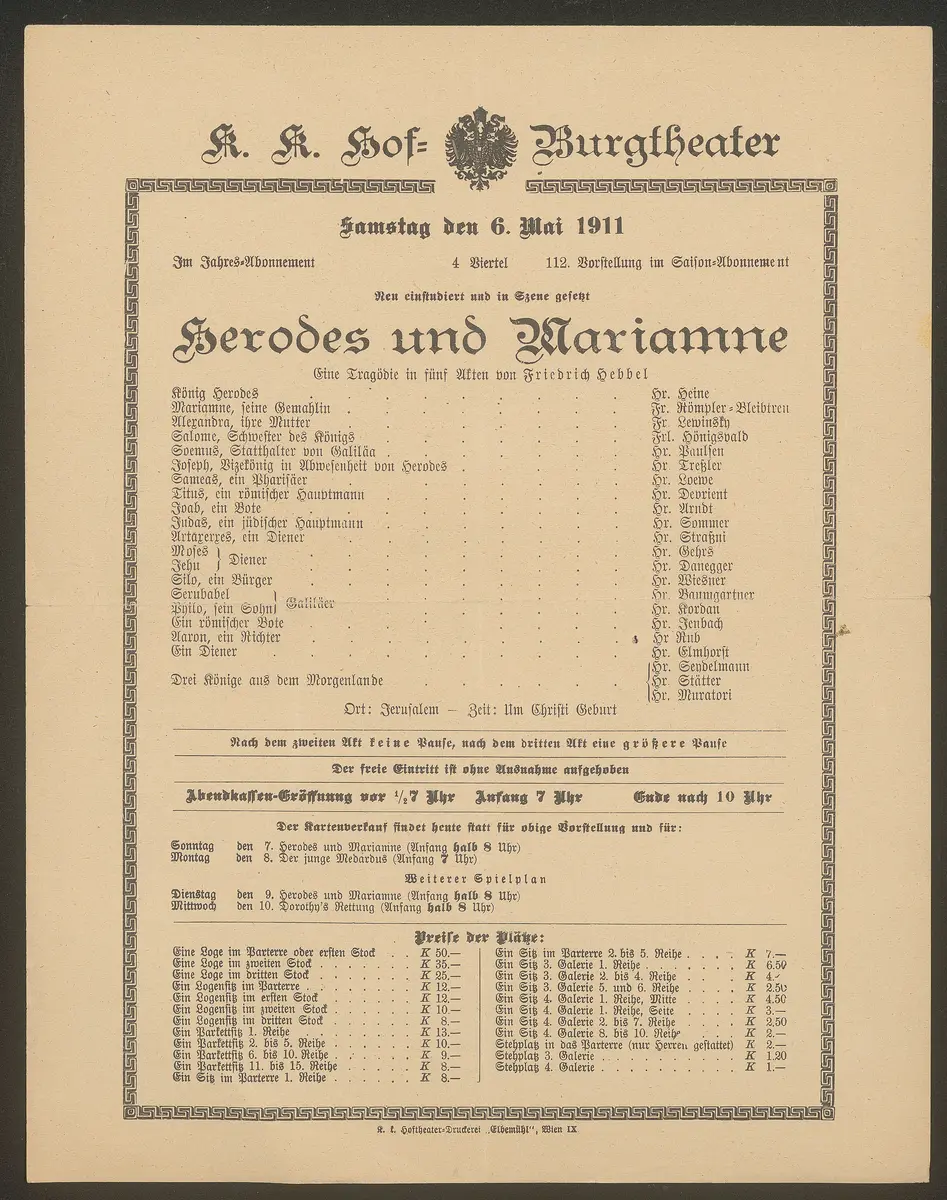 Herodes und Mariamne