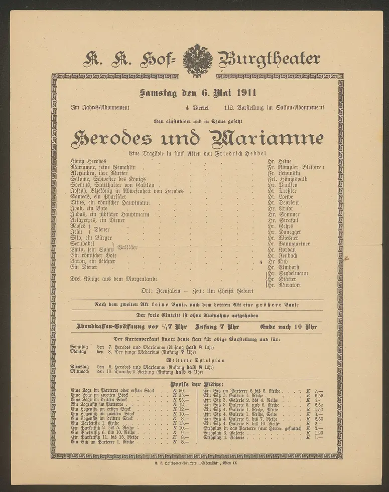Herodes und Mariamne