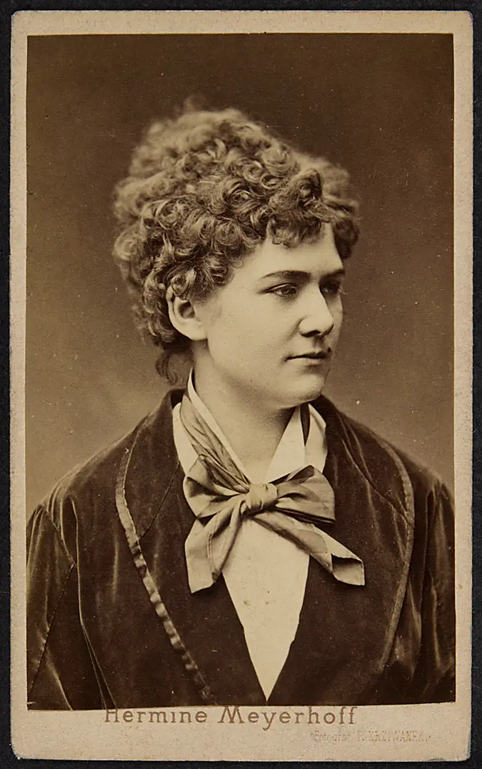 Hermine Meyerhoff, Verweis auf Stücktitel: Flotte Bursche