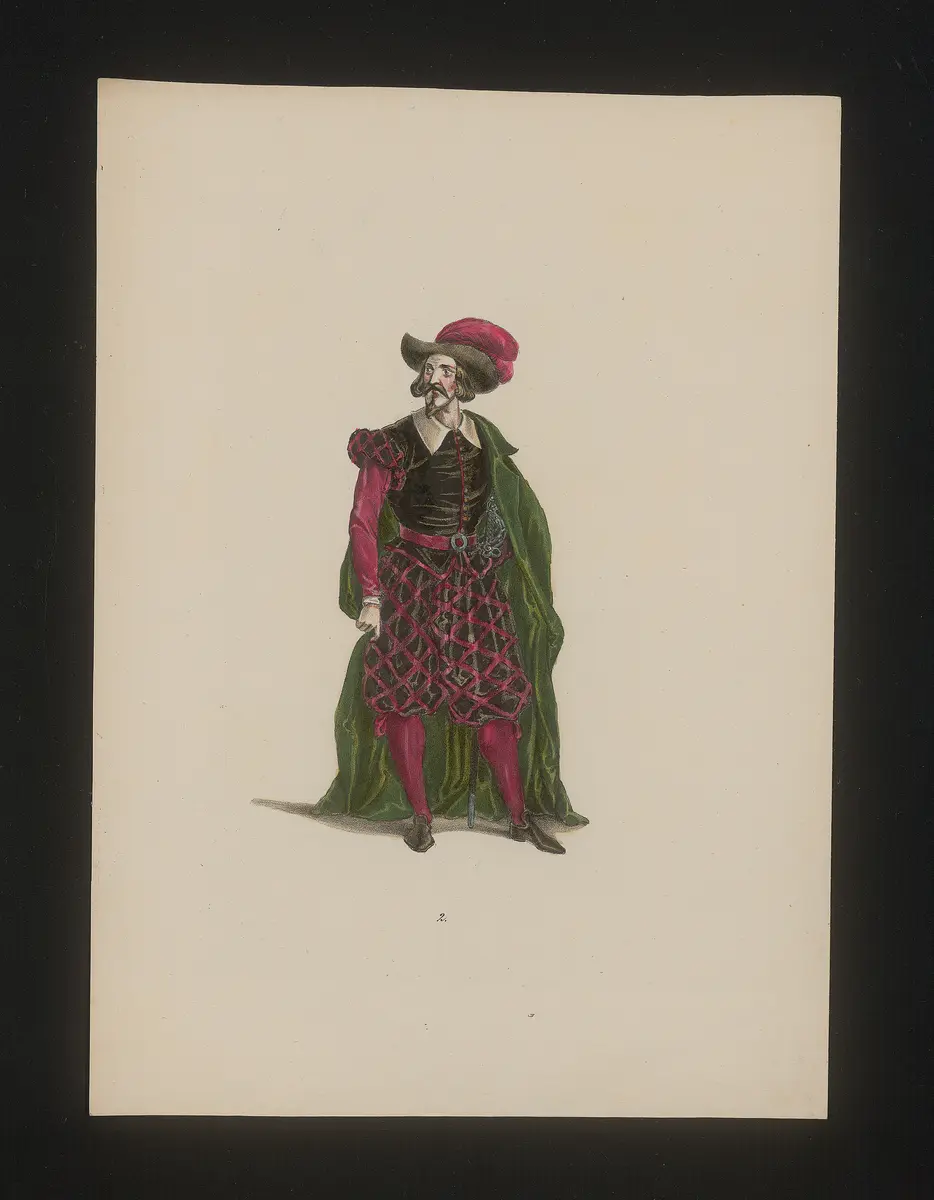 Il Bravo, Titel der Serie: Neue Costume-Sammlung verschiedener Zeiten und Nationen