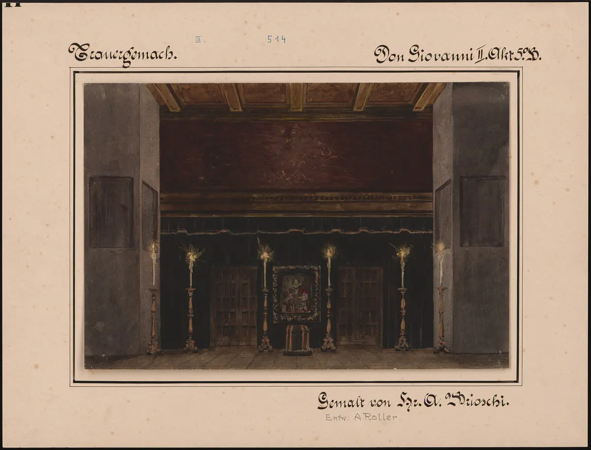 Don Giovanni, Originaltitel: Il dissoluto punito, ossia Il Don Giovanni, Alternativtitel: Der bestrafte Wüstling, oder Don Giovanni