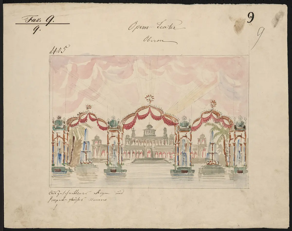 Oberon, König der Elfen, Originaltitel: Oberon, or The Elf King's Oath