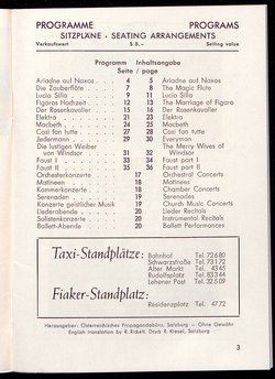 Salzburger Festspiele 1964, Titel in Vorlageform: Salzburgo Festival 1964, Verweis auf Stücktitel: Cosi fan tutte, Verweis auf Stücktitel: Figaros Hochzeit, Verweis auf Stücktitel: Lucio Silla, Verweis auf Stücktitel: Die Zauberflöte, Verweis auf Stücktitel: Ariadne auf Naxos, Verweis auf Stücktitel: Elektra, Verweis auf Stücktitel: Der Rosenkavalier, Verweis auf Stücktitel: Macbeth, Verweis auf Stücktitel: Jedermann, Verweis auf Stücktitel: Faust, Verweis auf Stücktitel: Die lustigen Weiber von Windsor