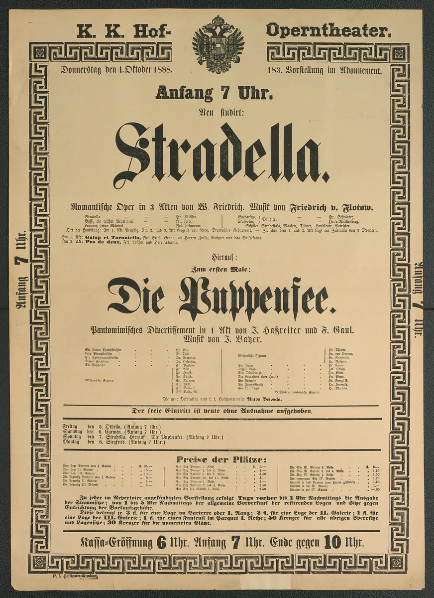 Die Puppenfee, Stradella