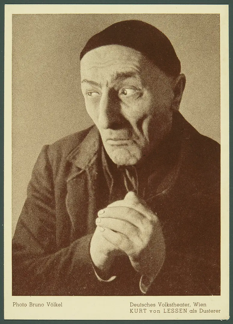 Kurt von Lessen, Verweis auf Stücktitel: Der G'wissenswurm