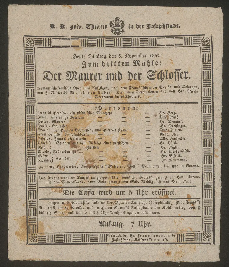 Der Maurer und der Schlosser