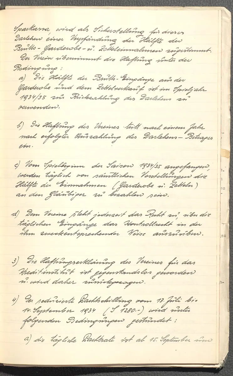 Protokolle der Ausschusssitzungen des Vereines des Deutschen Volkstheaters in Wien
