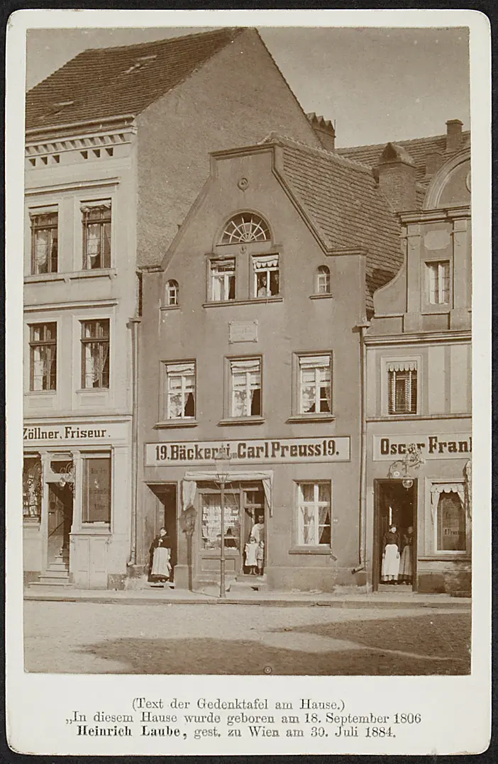 Bau: Sprottau, Geburtshaus Heinrich Laubes