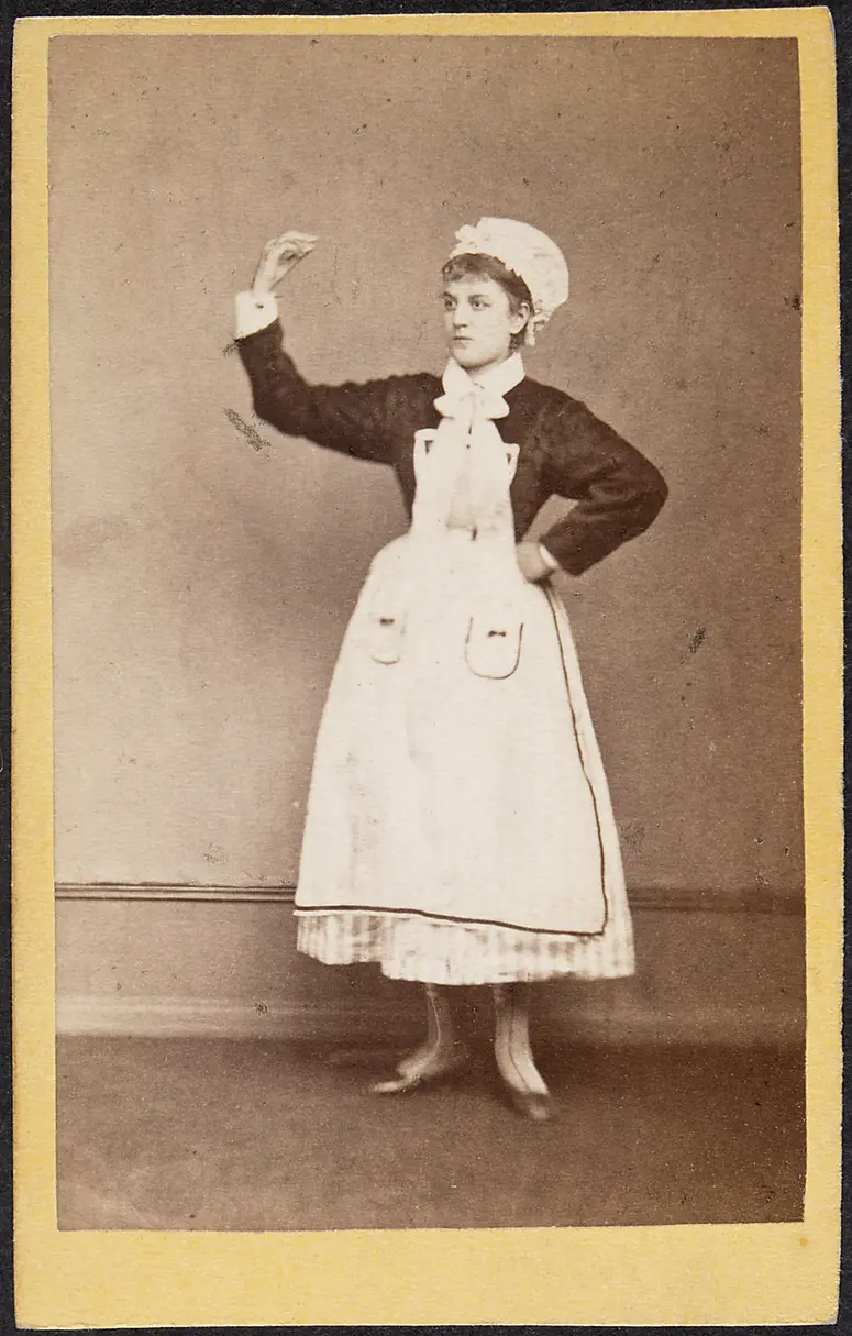 Minna Scholz, Verweis auf Stücktitel: La Fille de Madame Angot