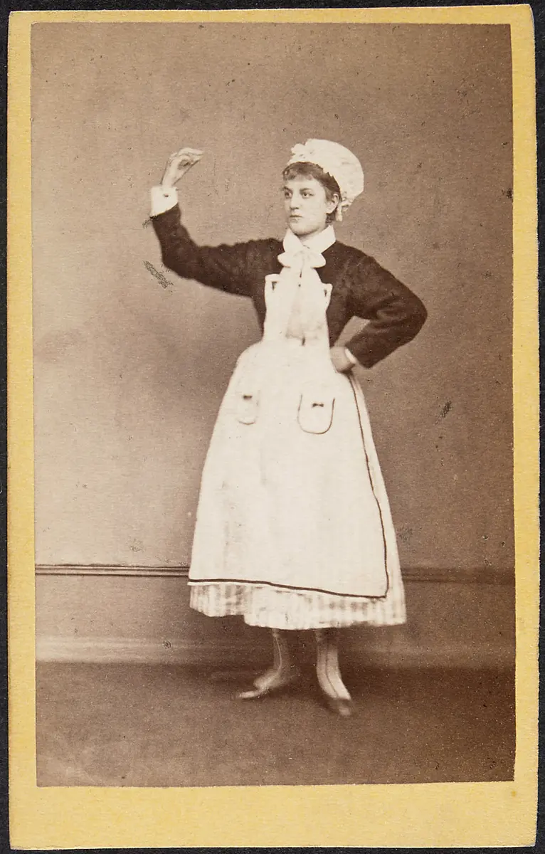 Minna Scholz, Verweis auf Stücktitel: La Fille de Madame Angot