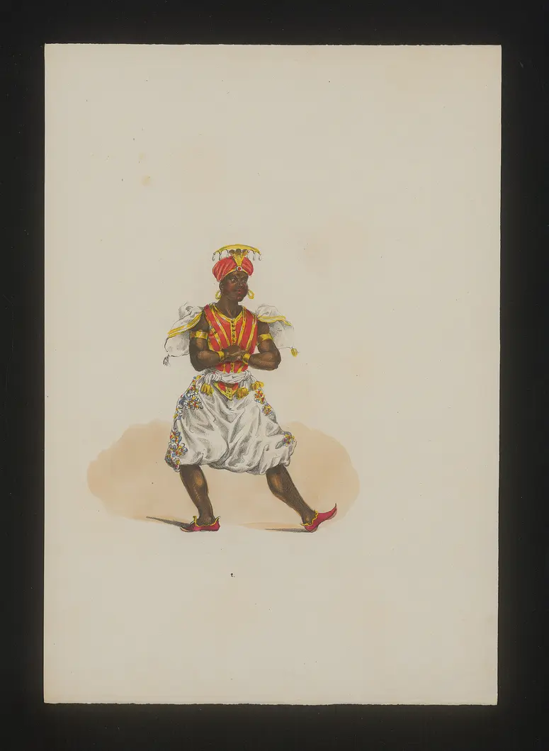 Orientalisch, Weiterer Titel: National Costume, Titel der Serie: Neue Costume-Sammlung verschiedener Zeiten und Nationen