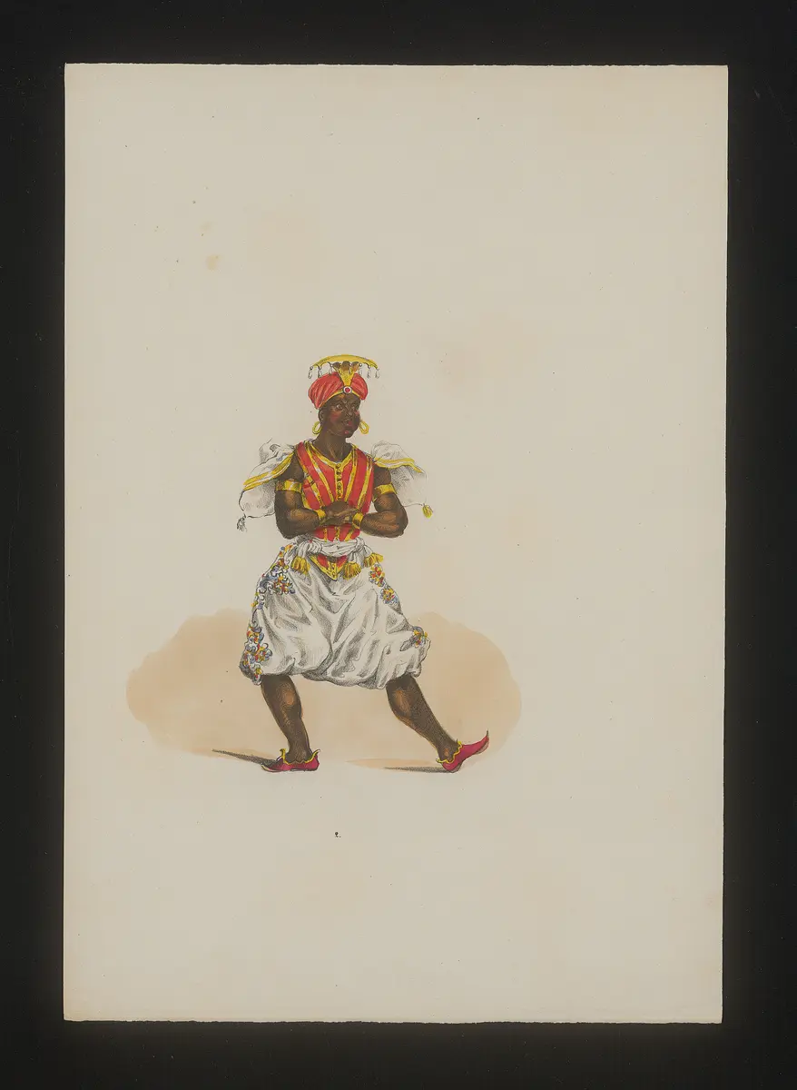 Orientalisch, Weiterer Titel: National Costume, Titel der Serie: Neue Costume-Sammlung verschiedener Zeiten und Nationen