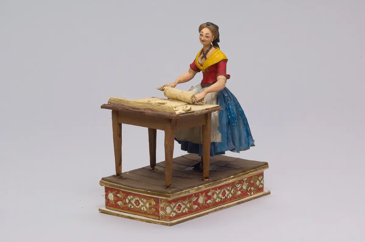 Mehlspeis-Köchin - Tragantfigur