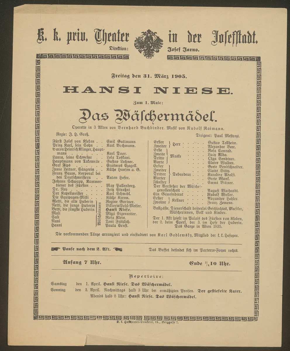 Das Wäschermädel