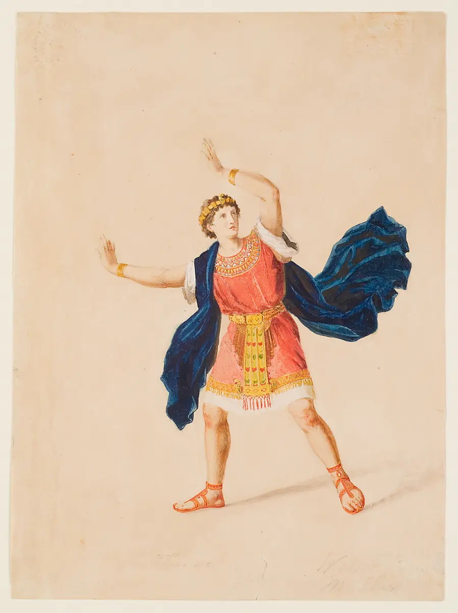 Die Zauberflöte, Titel der Serie: Figurinen des k.k. Hofoperntheaters
