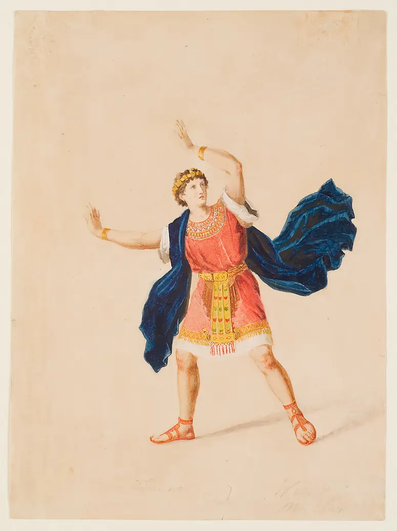Die Zauberflöte, Titel der Serie: Figurinen des k.k. Hofoperntheaters