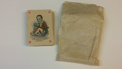 Spielkarte - Hubert Marischka abgebildet als Joker