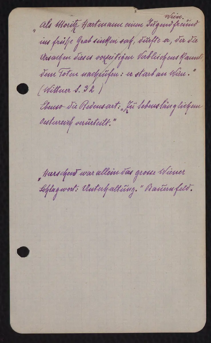 Skizzenbuch 2 / Österreich II