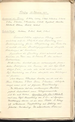 Protokolle der Ausschusssitzungen des Vereines des Deutschen Volkstheaters in Wien