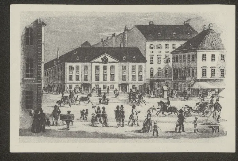 Wien, Theater in der Leopoldstadt, Titel der Serie: Bildserie der Österreichischen Tabakregie