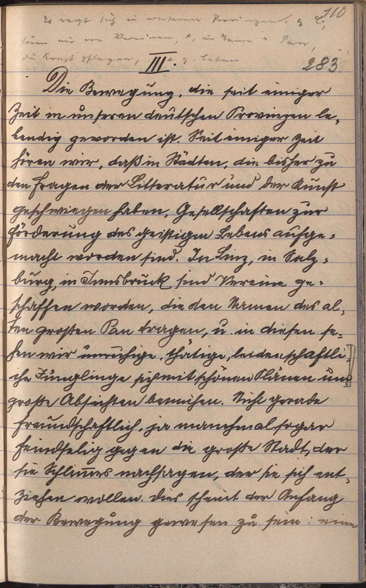 Aufzeichnung