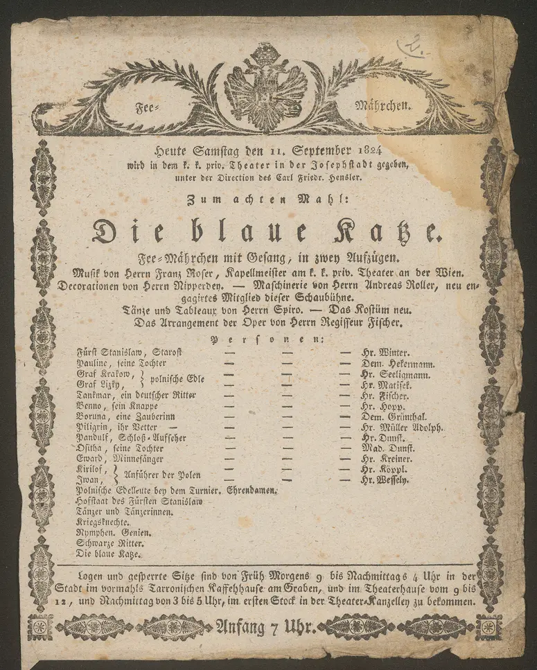 Die blaue Katze