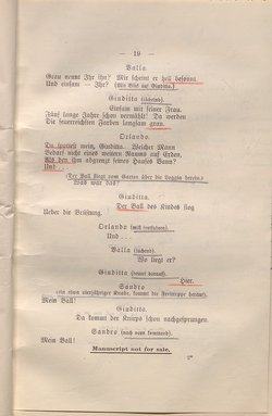 Die Zwillingsschwester.