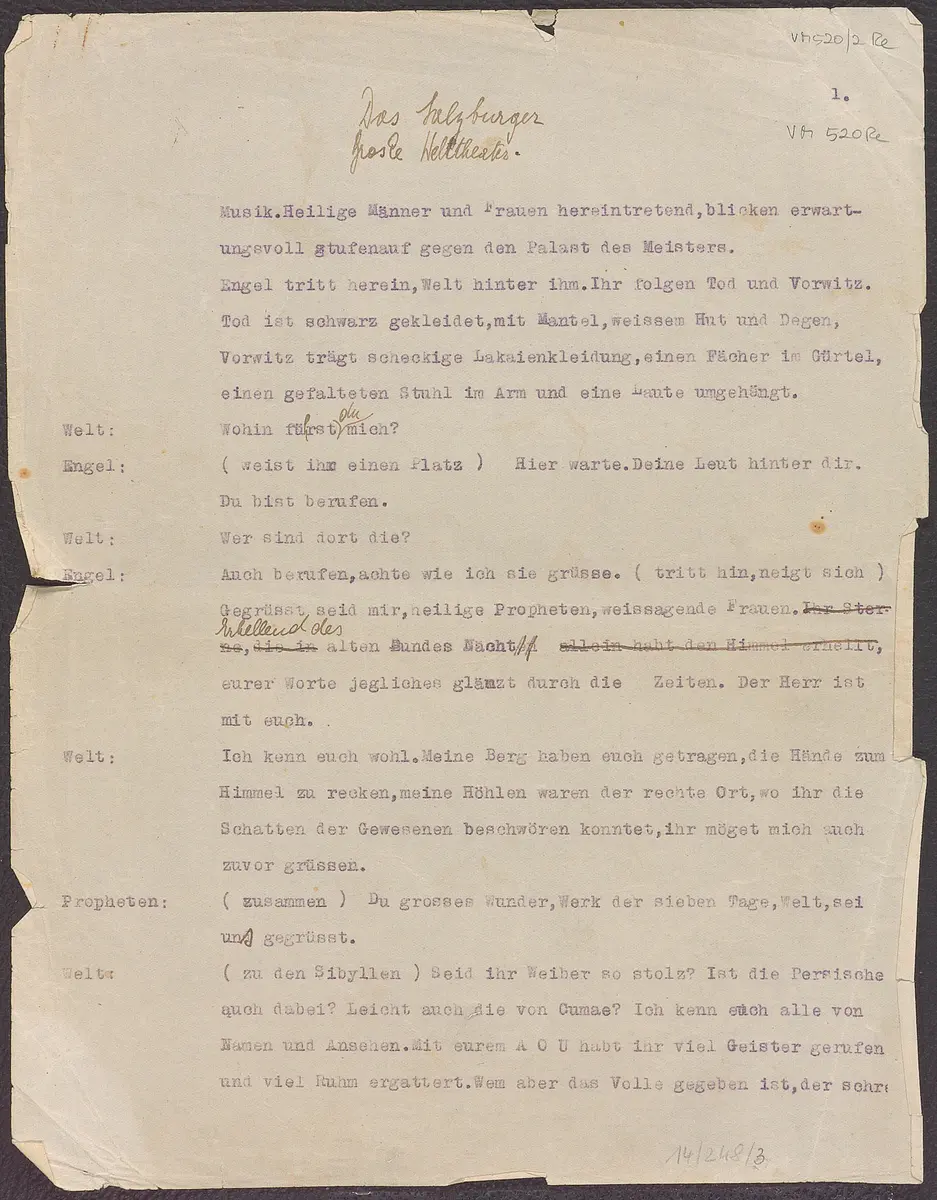Das Salzburger Große Welttheater