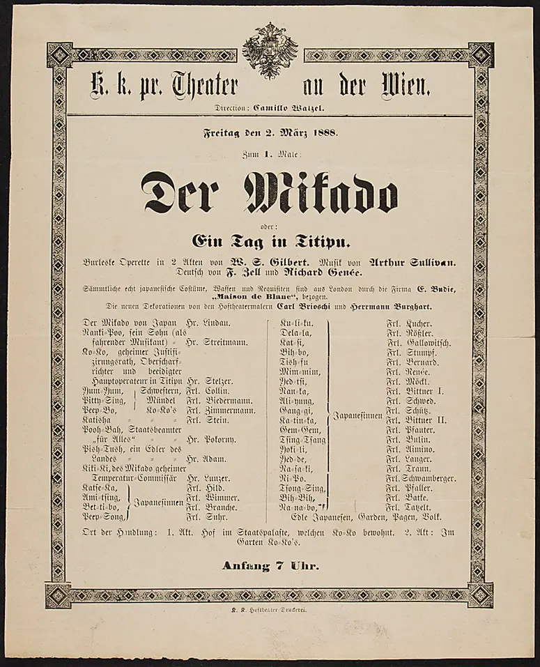 Der Mikado oder Ein Tag in Titipu