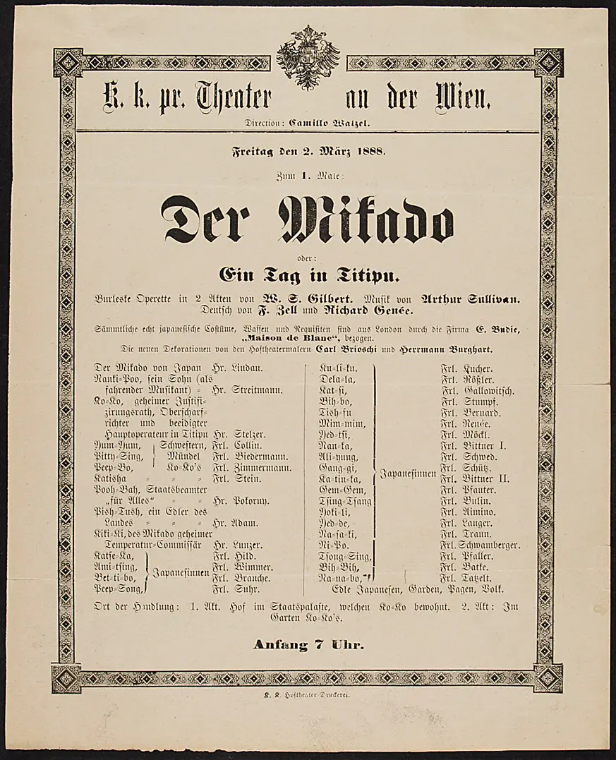 Der Mikado oder Ein Tag in Titipu