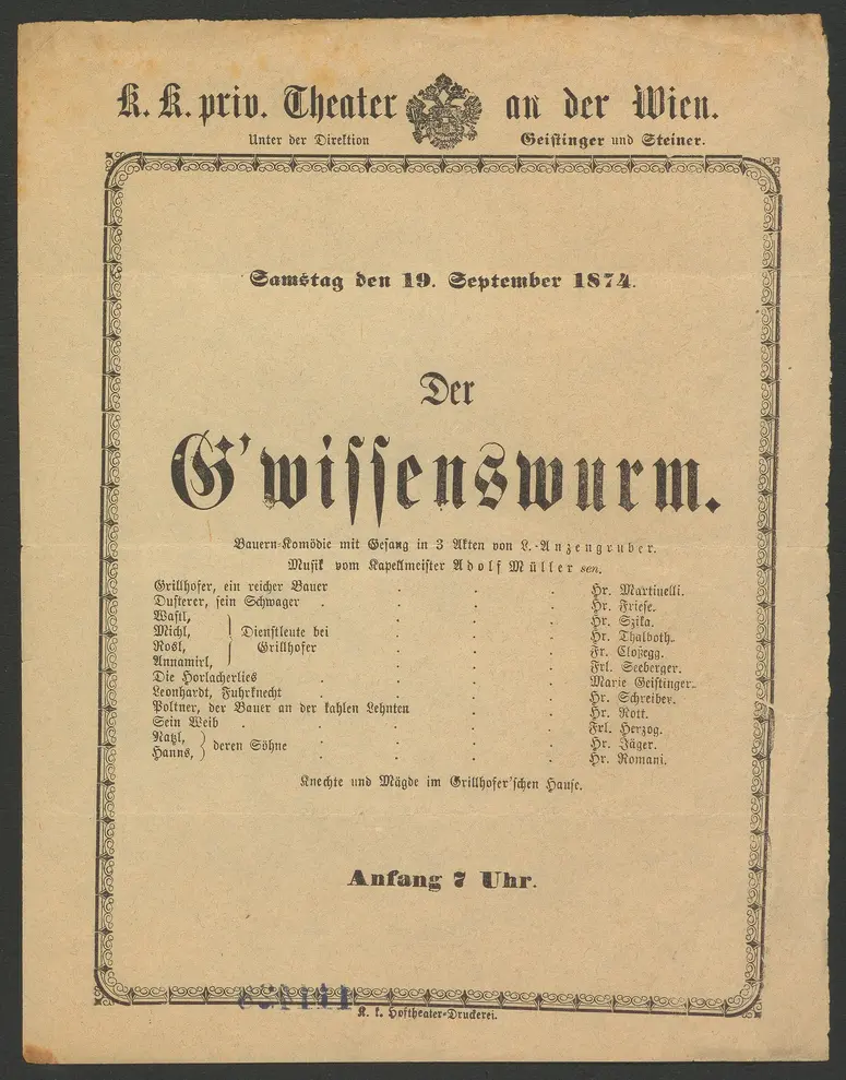 Der G'wissenswurm