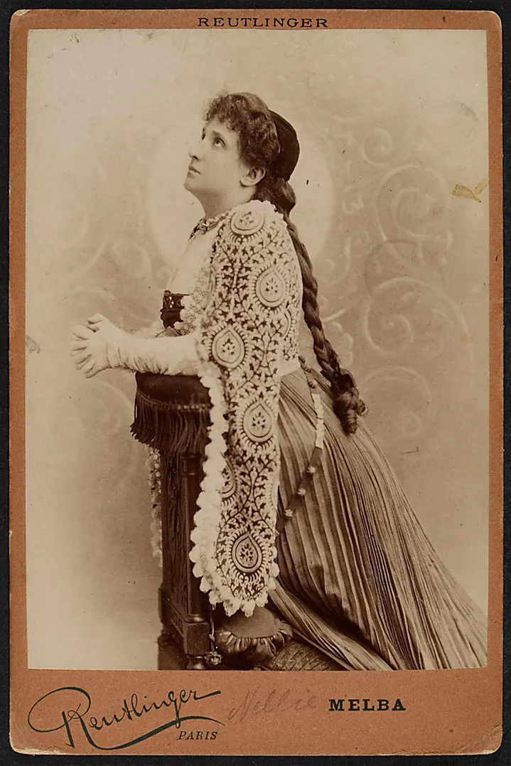 Nellie Melba, Verweis auf Stücktitel: Faust