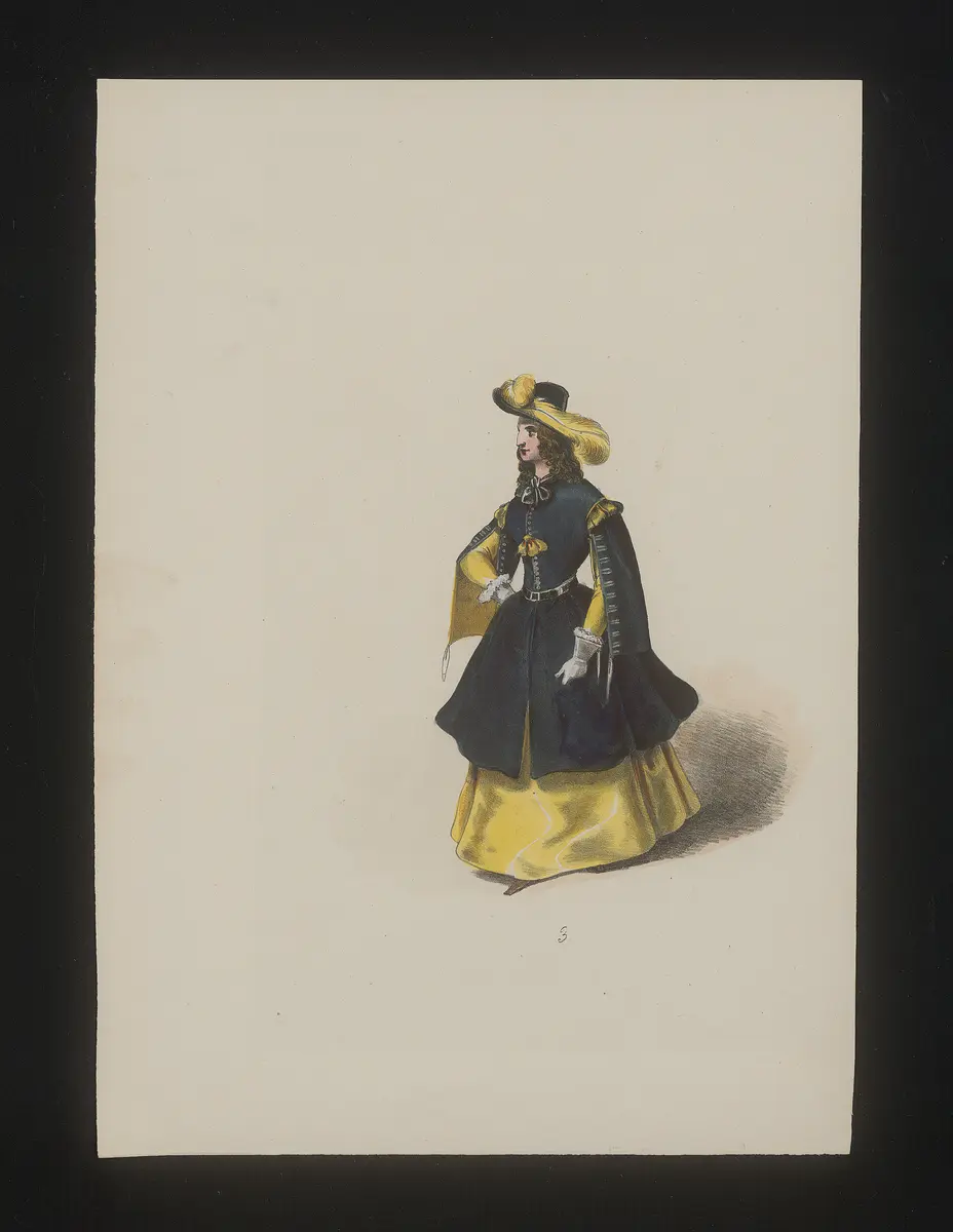 Monaldeschi, Titel der Serie: Neue Costume-Sammlung verschiedener Zeiten und Nationen