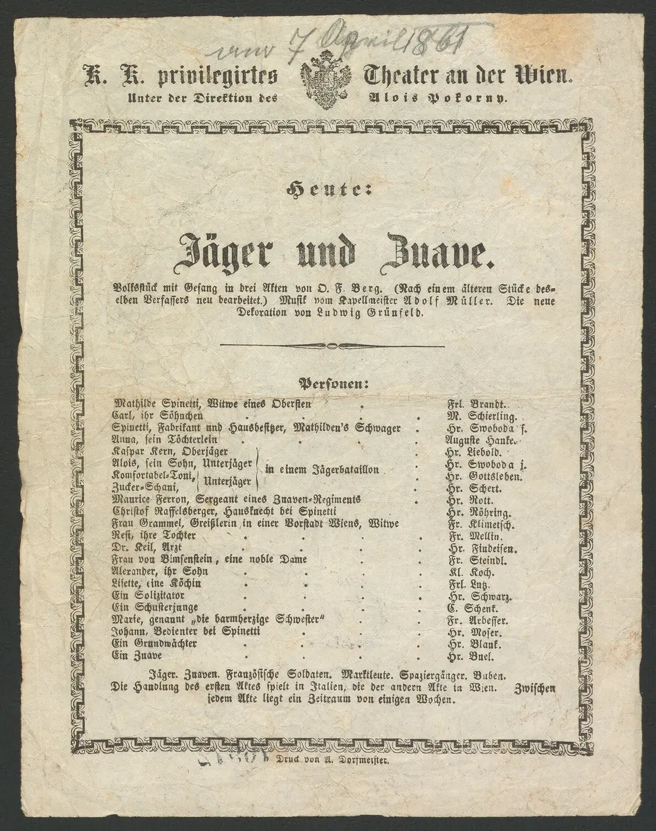 Jäger und Zuave