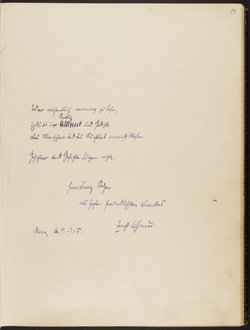 Gästebuch. Atelier Franz-Xaver Setzer, Wien