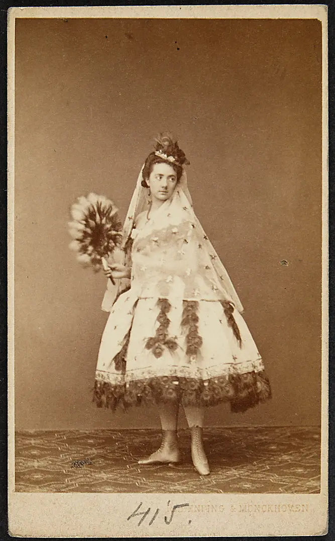 Unbekannte Frau