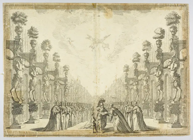 Il fuoco eterno custodito dalle vestali, Titel in Vorlageform: l fuoco eterno custodito dalle Vestali : drama musicale per la felicissima nascita della sereniss: archiduchessa Anna Maria [...], Alternativtitel: Das vestalische ewige Feür