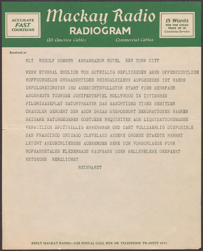 Telegramm