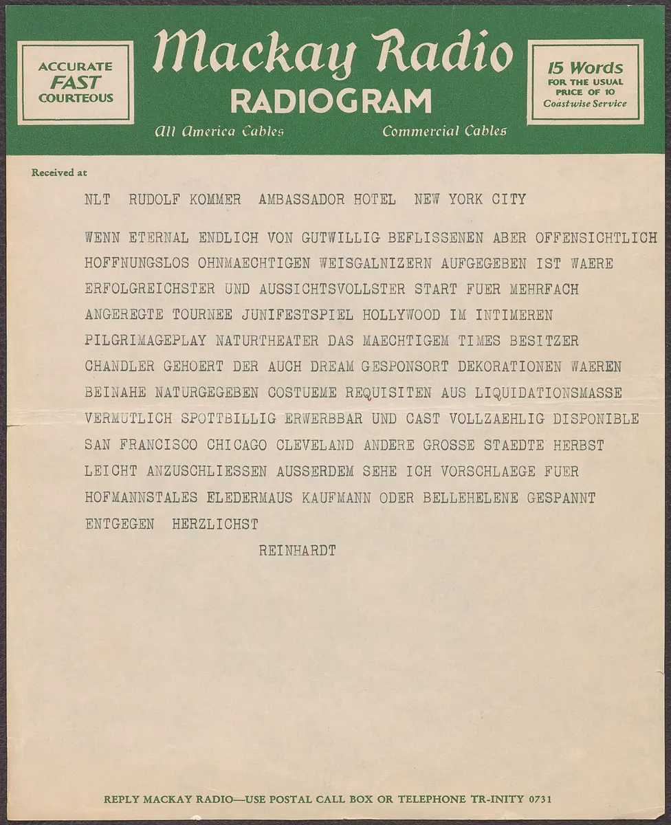 Telegramm