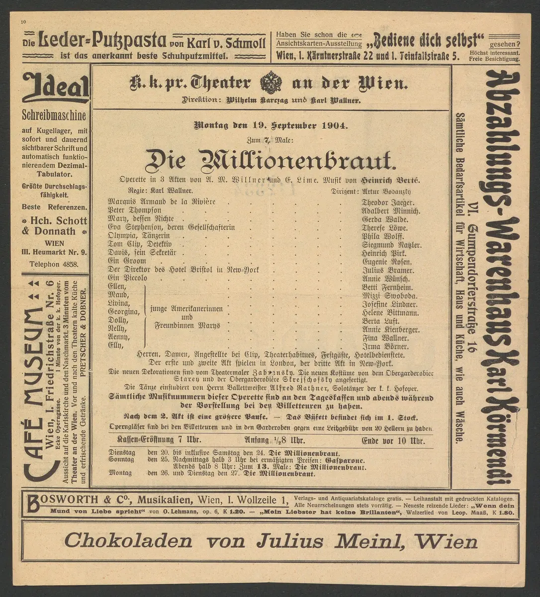 Die Millionenbraut