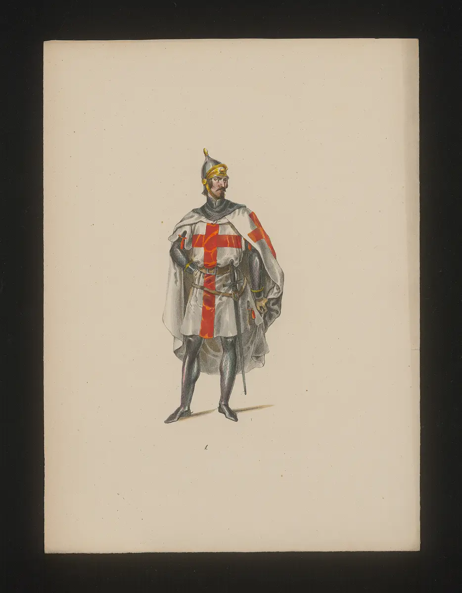 Il Templario, Titel der Serie: Neue Costume-Sammlung verschiedener Zeiten und Nationen