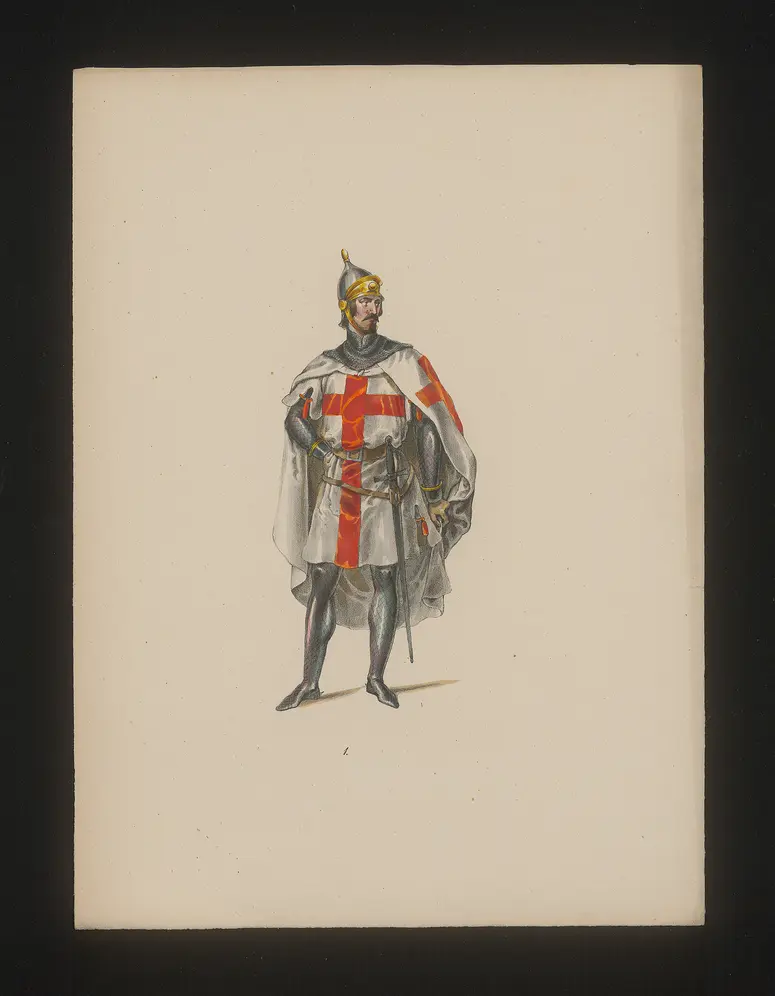 Il Templario, Titel der Serie: Neue Costume-Sammlung verschiedener Zeiten und Nationen