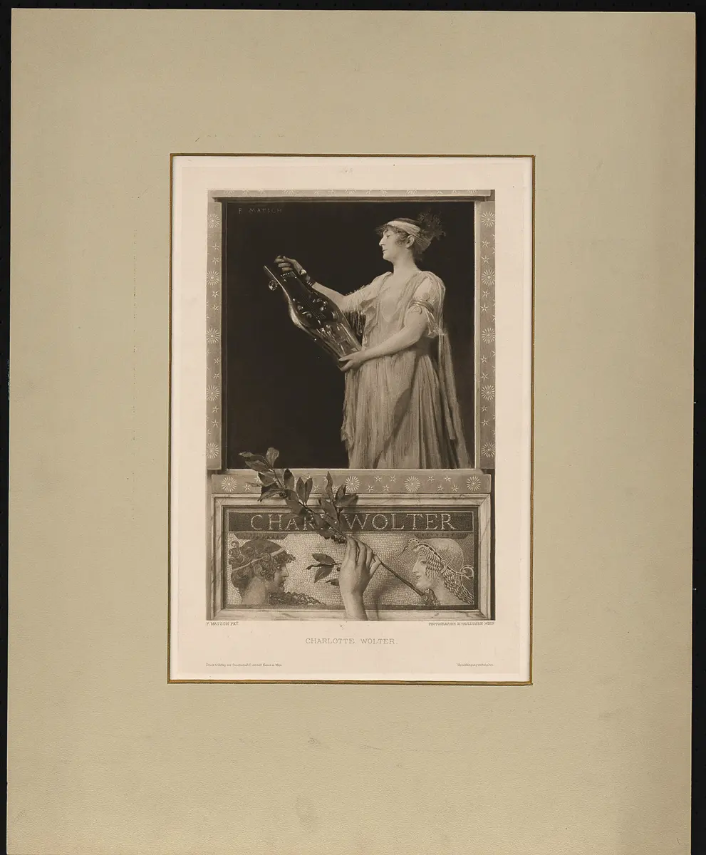 Charlotte Wolter, Verweis auf Stücktitel: Sappho