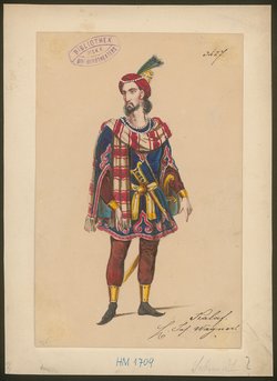 Turandot, Prinzessin von China, Suchtitel: Turandot, Titel der Serie: Figurinen des k.k. Hof-Burgtheaters