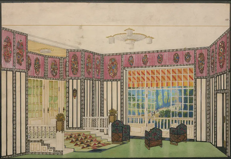 Jugendstil-Interieur