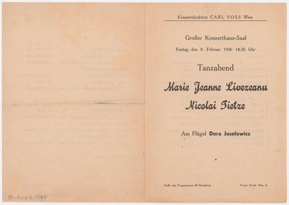 Tanzabend Marie Jeanne Livezeanu und Nicolai Tietze