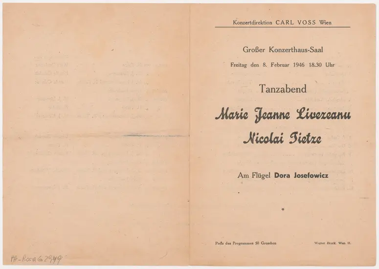 Tanzabend Marie Jeanne Livezeanu und Nicolai Tietze