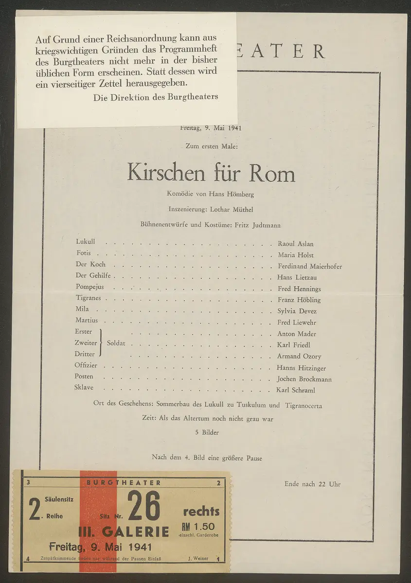 Kirschen für Rom