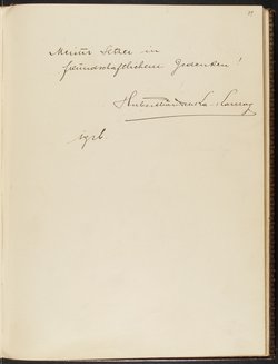 Gästebuch. Atelier Franz-Xaver Setzer, Wien