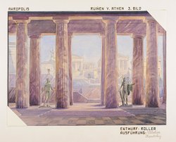 Die Ruinen von Athen